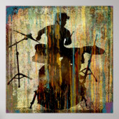 Poster Drummer Streak, Copyright Karen J Williams (Devant)