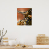 Poster - Drummer Walk to a different beat (ver.2) (Cuisine)