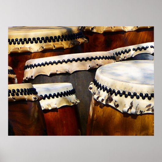 Poster Drums japonais (Devant)