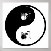 Poster Drums Yin Yang (Devant)