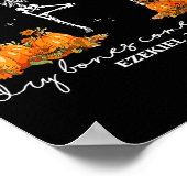 Poster Dry Bones Come Alive Halloween Skeleton Dancing Ch (Coin)