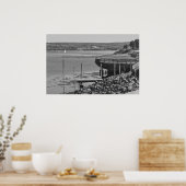 Poster Dry Dock In Digby, NS fine art print (Cuisine)