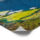 Poster Dry Falls and Falls Lake, barrage Grand Coulee (Coin)