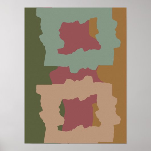 Poster DRY TREE TRUNK by Masanser Pixelat (Devant)