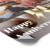 Poster du 1er anniversaire du magazine sur mesure (Coin)