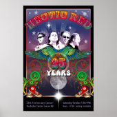 Poster du 25e anniversaire des RH avec concert Dat (Devant)