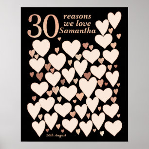 Poster du 30e anniversaire - 30 raisons pour lesqu