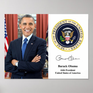 Poster du 44ème Président Obama