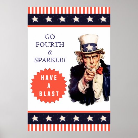 Poster du 4 juillet (Devant)