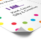 Poster du 5e anniversaire Rainbow Confetti (Coin)