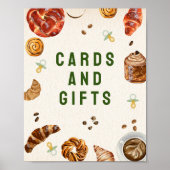 Poster du Baby shower Cartes et Cadeaux (Devant)