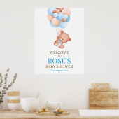 Poster du Baby shower d'accueil Teddy Bear (Cuisine)
