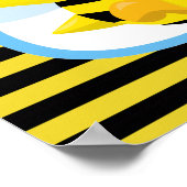 Poster du Baby shower de bébé doux Bee Boy (Coin)