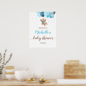 Poster du Baby shower de bienvenue de Teddy Bear B (Cuisine)