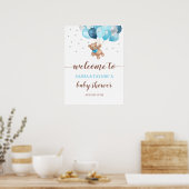 Poster du Baby shower de bienvenue de Teddy Bear B (Cuisine)