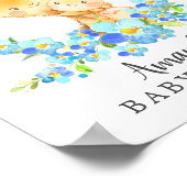 Poster du Baby shower de bienvenue Maman & Baby Bu (Coin)