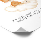 Poster du Baby shower de la couche de  de la couch (Coin)