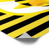 Poster du Baby shower de l'abeille douce (Coin)