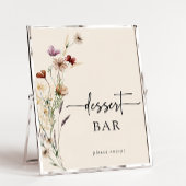 Poster du Baby shower Floral Boho