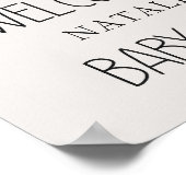 Poster du Baby shower Zoo Safari Nursery Animaux (Coin)