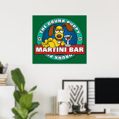 Poster du bar à Martini Puppy (Bureau à domicile)