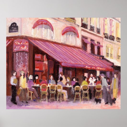 Poster du bar Café Paris (Devant)
