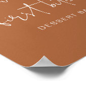 Poster du bar de dessert en terre cuite de CORIAND (Coin)