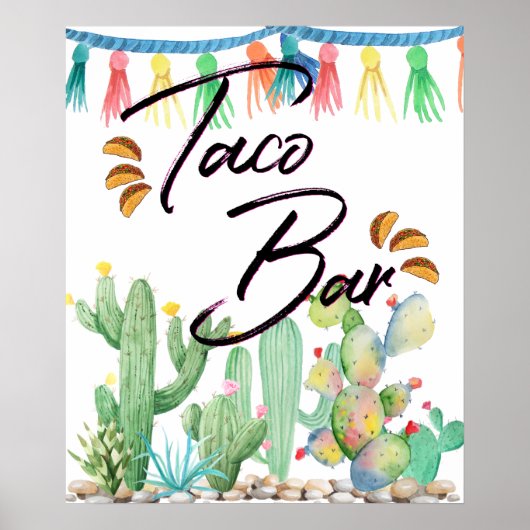 Poster du bar Taco | Taco Party (Devant)