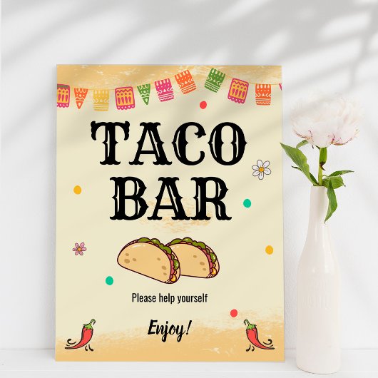 Poster du bar Tacos
