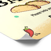 Poster du bar Tacos (Coin)