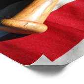 Poster du baseball, de la chauve-souris et du drap (Coin)