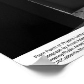 Poster Du bâtiment de la salle de conférence Porch of Phy (Coin)