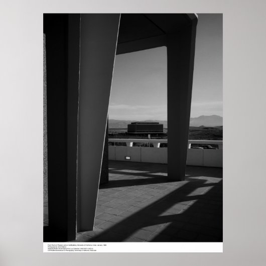 Poster Du bâtiment de la salle de conférence Porch of Phy (Devant)