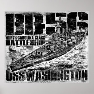 Poster du Battleship Washington
