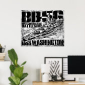 Poster du Battleship Washington (Bureau à domicile)