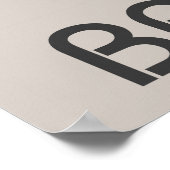 Poster du Bauhaus (Coin)