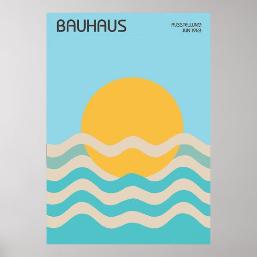 Poster du Bauhaus (Devant)