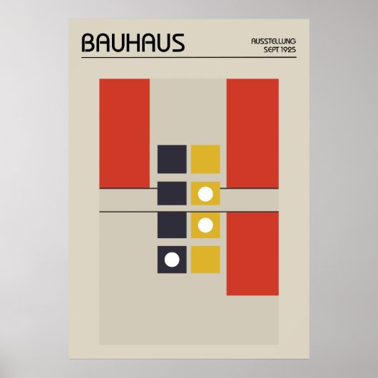 Poster du Bauhaus (Devant)