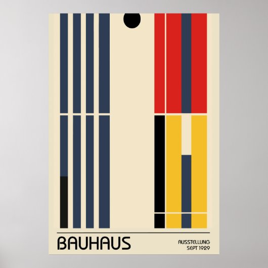 Poster du Bauhaus (Devant)