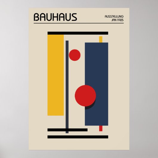 Poster du Bauhaus (Devant)