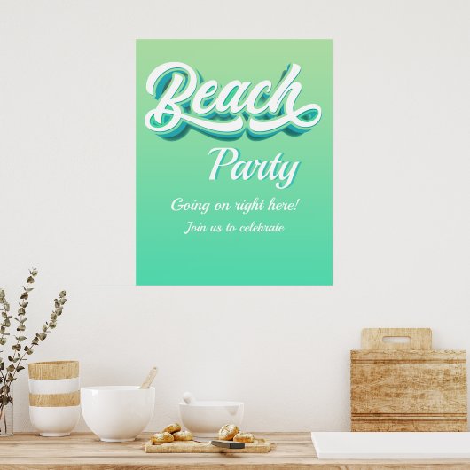 Poster du Beach Party (Cuisine)