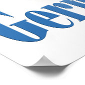 Poster du berger allemand blanc (Coin)