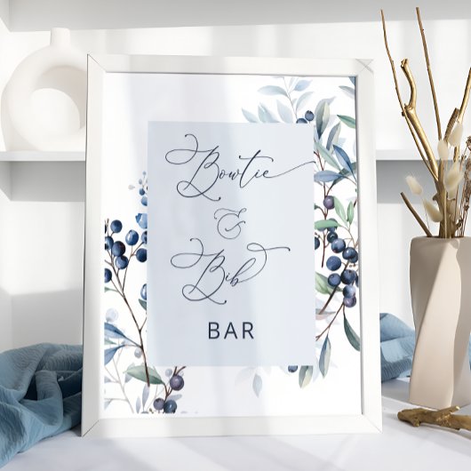 Poster du Berry Sweet Blueberry Bowtie et Bib Bar