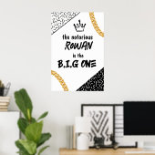 Poster du Big One, anniversaire des années 90 Hip  (Bureau à domicile)