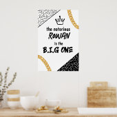 Poster du Big One, anniversaire des années 90 Hip  (Cuisine)