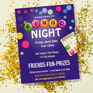Poster du Bingo Night