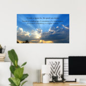 Poster du bon ton désir (Bureau à domicile)