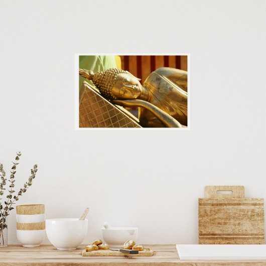 Poster du Bouddha couché (Cuisine)