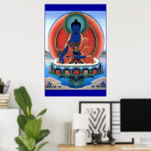 Poster du Bouddha de médecine (Bureau à domicile)