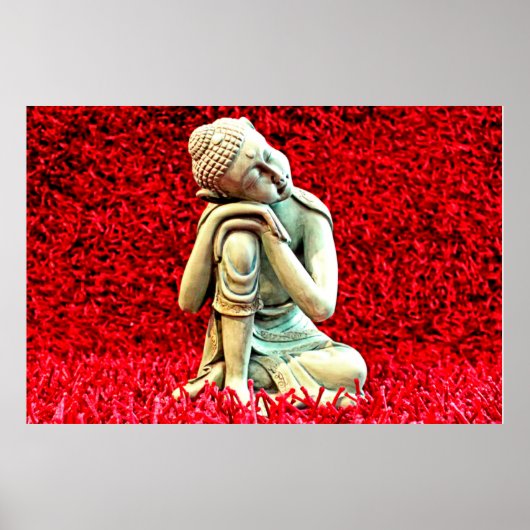 Poster du bouddha de repos (Devant)